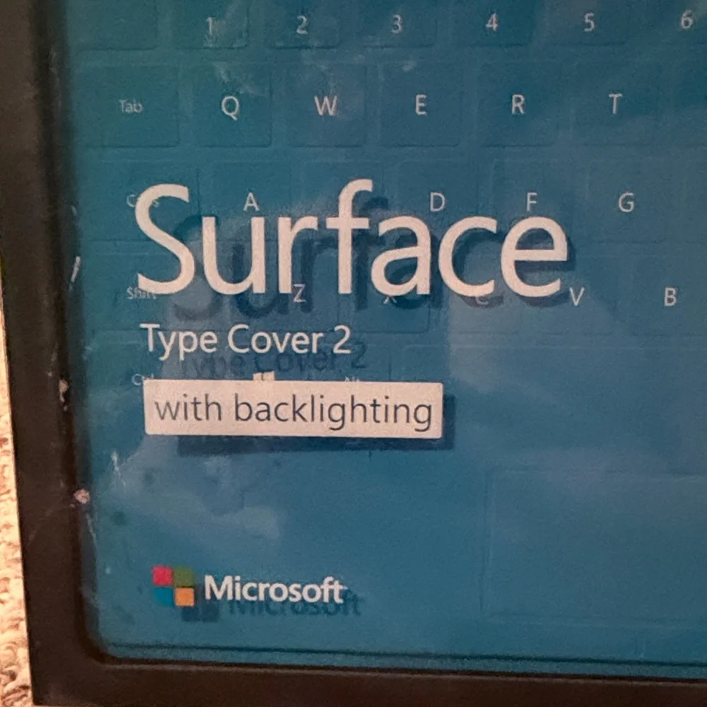 Microsoft Surface Type Cover 2 Keyboard in Bright Blue